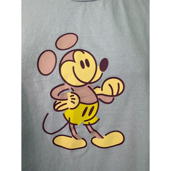 Disney Parks Authentic Mousewear Mickey Mouse T Shirt Women's Size XXL Blue - Picture 4 of 10